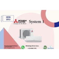 {Aircon Guru} Mitsubishi Starmex System 1 Aircon (R32)