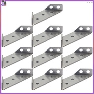 Shelf Corner Code Flat Bracket Metal Brackets Cupboard Trapezoid Brace Angle  ouxuanmei