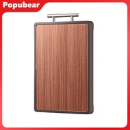 Woeuri Stainless Steel Cutting Board Reversible Cutting Board Premium Stainless Steel Wood Cutting B