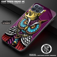 Case OPPO RENO 4F Terbaru - Casing OPPO RENO 4F Terbaru Neycase [ Case OWL ] Silikon OPPO RENO 4F Me