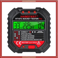 bet-HABOTEST GFCI Outlet Tester with Voltage Display 90-250V Socket Tester Automatic Electric Circui