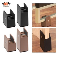 [Figatia] 4x Bed Leg Risers with Screw Clamp Furniture Leg Lifts for Couch Bed Sofa Cabinet Furnitur