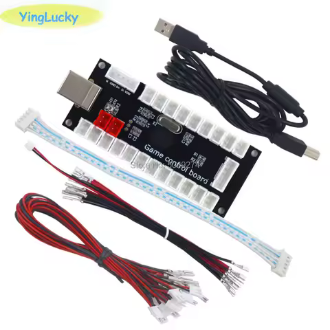 Zero Delay Arcade USB Encoder PC PS3 Switch Raspberry Pi Nintendo TO Joystick FOR 5PIN & 2.8MM Butto