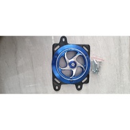 HRC RADIATOR FAN COVER SET SPINNER HONDA VARIO 125 150 PCX ADV CNC