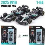 Bburago 1:64 Mercedes-AMG 2025 F1 W16