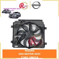 NISSAN RADIATOR  FAN MOTOR SET ( FAN BLADE / FAN MOTOR / FAN SHROUD ) - NISSAN SYLPHY 2014- B17