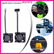 Auro 25x25x10mm 5V Blower Fan 5V 2510 Double Bearing Brushless Cooling Fan for P1P P1S X1 X1C Hotend