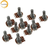 Guitar Small Size Pots B500K Potentiometers For Guitar Bass Parts (Pack Of 10)