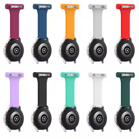 Pin Brooch Watch Strap 20MM 22MM Universal For Samsung Watch4 Huawei Honor GT3 Pro Xiaomi for Garmin