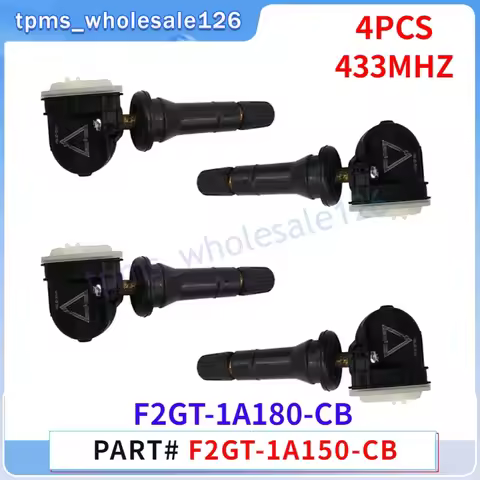 4PCS/Lot Tire Pressure Sensor F2GT-1A150-CB For 2017-2022 Ford Escape Fiesta Mondeo Galaxy 433MHZ TP