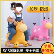 Horse Rubber Deer Toy Year Old Kindergarten Can Sit Inflatable Horse Children Baby Jumping Bag Adult