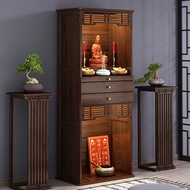 HY&amp; Rural Incense Cabinet Bamboo Household Shrine Altar Altar Modern Buddha Cabinet Worship Cabinet Large Multi-Function