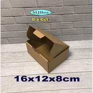 Cardboard box 16x12x8 cm Diecut box
