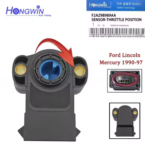 New F2AZ9B989A Throttle Position Sensor TPS For Ford Ranger E-350 F-250/350 Mercury 2.3L 7.5L V8 199