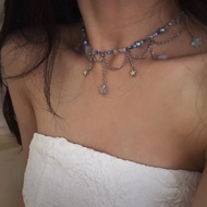 Phinkira night star necklace / star night necklace / fairytale