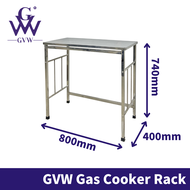 GVW 9601 Stainless Steel Kitchen Stove Rack / Gas Rack / Cooking Table/ Multipurpose Rack/ Rak Dapur