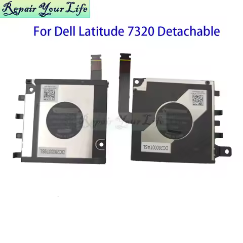 Laptop CPU GPU Cooling Fan For Dell Latitude 7320 Detachable Notebook Cooler 0PGV79 0DJ2D1 EG50030S1