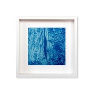 【攝影藝術】藍色攝影掛畫/樹皮掛畫/臥室掛畫/木框/簡約風格