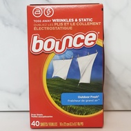邦氏清香型衣物柔顺纸烘干机用Bounce Outdoor Fresh Dryer Sheet