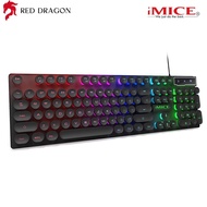 Reddragon Bàn Phím Led RGB Có Dây iMICE Model AK800 Có 104 Phím Có Phím FN Mở Rộng Tương Thích Hầu H