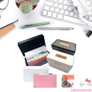 SAK 3x5 Inches Cards Divider Card Colored Index Paper Lined Pattern Cards