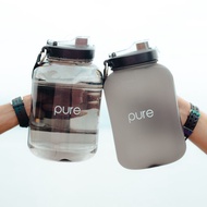 2.2L PURE Water Bottle BPA Free Leak Proof Big Water Bottle Ready Stocks 2.2L Bottle Large Capacity 