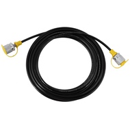 M16 Hydraulic Test Hose 64MPa Hydraulic Pressure Test Hose 5.0M/16.4FT M16-M16 Female Liquid Black M