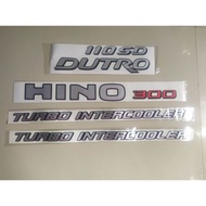Stiker Hino 300 110 SD Dutro