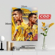 CRISTIANO RONALDO WALL DECORATION RONALDO WOODEN POSTER RONALDO/ POSTER RONALDO PHOTO/