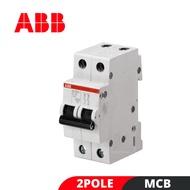 ABB 6A 10A 16A 20A 32A 40A 63A 2Pole MCB 4.5kA (SH202L)