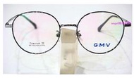 【angela精品眼鏡】GMV ☆簡約純鈦金屬_加寬_時尚鏡架687 *紫銀~IP鈦. TITANIUM TI-P