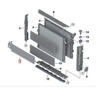 Genuine BMW F30 330e B48X Auxiliary Radiator 17118625431
