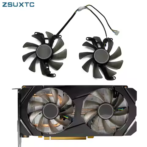 85MM GTX 1660 1660Ti graphics fan for Kuroutoshikou GALAX GeForce RTX 2060 2070 SUPER Will Video Car