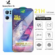21H Tempered Glass For OPPO Reno 8T 8 Pro+ 8z Lite 7 SE 7z 6 Z 5 4 3 Pro 2z 2f 2 Full Cover Screen P