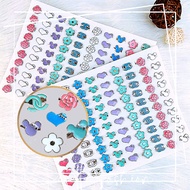 CUTE PASTEL COLOURFUL BABY BROOCH KERONGSANG PIN TUDUNG 10PCS,30PCS,50PCS,100PCS RANDOM MIX