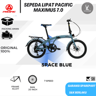 Sepeda Lipat Pacific Maximus 7.0 Alloy 20 Inch 7 Speed