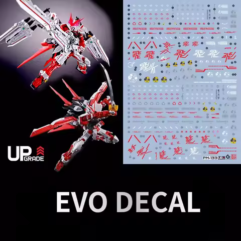 EVO Decal PM-133 for MG 1/100 Astray Red Dragon MBF-P02 Model Kit Hobby Building Tools DIY Fluoresce