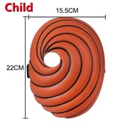 Cosplay Naruto Uchiha Obito Madara Mặt Nạ Akatsuki Ninja Madara Trang Phục bữa tiệc Halloween Đạo Cụ