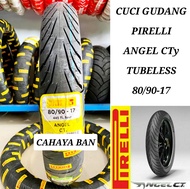 CUCI GUDANG BAN PIRELLI 80/90-17 TUBELESS ban supra revo vega jupiter smash vixion shogun ban ring 17 ban tubles 80/90-17 ban montor ring 17 ban tubeless ring 17 ban pirelli angel cty tubeless 90/80-17 ban montor pirelli 275-17 ban 275-17ban donat