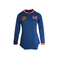 HARIMAU MALAYA RETRO 1972 JERSEY WOMEN BLUE