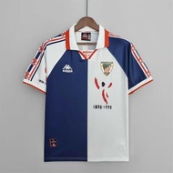 97 ~ 98 Bilba away retro men's jersey casual sports football jersey