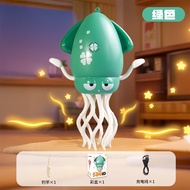 Mainan Sotong Menari LED Light Music Octopus Gift Viral24 Children Toys Kak Naga Magic Dancing Jelly