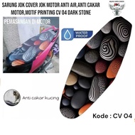 MOTORCYCLE SEAT COVER PRINT CV04 STANDARD AND JUMBO SIZES UNIVERSAL AEROX BEAT VARIO SCOOPY MIO NMAX