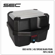 sec 42 & 43 liters top box v2 with backrest