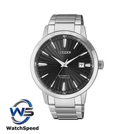 Citizen NJ2180-89H Analog Automatic Titanium Sapphire Glass Black Dial Men's Watch