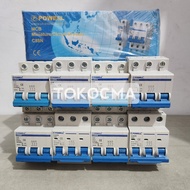 MCB Stut 3P 3Phase Powell 16A 20A 25A 32A 40A 50A 63A SNI Original mcb 20a mcb 32amp