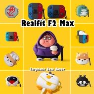 READY STOCKFor Realfit F2 Max Case Casing Soft Silicone Creative Cartoon Earphone Case Cover