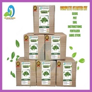 ◊☜ ㍿ ☑ PECHAY GROWING KIT - READY TO USE/COMPLETE PACKAGE/POT/SOIL/SEEDS/FERTILIZER/MANUAL/LABEL ST