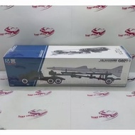 XCarToys FAW Jiefang CA10 Truck + HQ-2 Missile on Transport Trailer