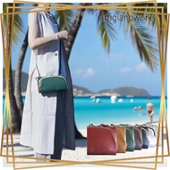 [artigianoworks] Women's Leather Wallet Shoulder Bag with Kiss Lock